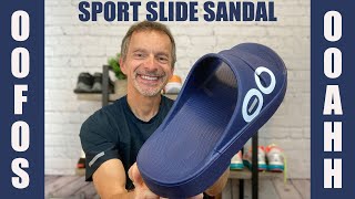 Oofos Sport Slide Recovery Sandal [upl. by Olenta]