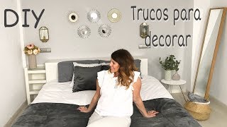 DIY Como TRANSFORMAR TU HABITACIÓN facil y barato Transform your room cheap [upl. by Bohman]