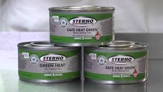 Sternos Family of Green Chafing Fuels [upl. by Hedvig]