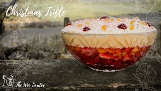 Traditional Scottish Christmas Trifle Recipe Typsy Laird recipe Scotland [upl. by Etnasa]