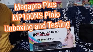 Megapro Plus MP100NS Piolo Full Unboxing and Testing [upl. by Phia]