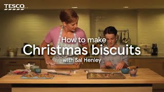 How to Make Christmas Biscuits  Tesco [upl. by Atiuqan]