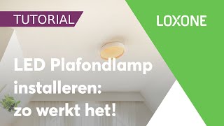 LED Plafondlamp installeren  zo werkt het [upl. by Zobe934]