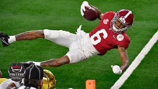 Alabama’s DeVonta Smith Mac Jones dominate Notre Dame HIGHLIGHTS  College Football Playoff [upl. by Dihaz]