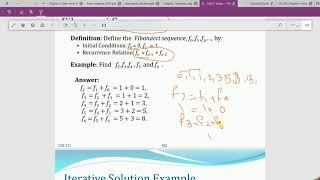 Recurrence RelationsSequences [upl. by Anual]