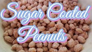 How to make Sugar Coated Peanuts  Easy Recipe [upl. by Allez565]