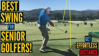 BEST SWING for Senior Golfers  Increase Distance [upl. by Therese918]