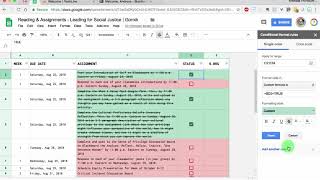 Spreadsheet Magic for Assignment Tracking [upl. by Dutch357]