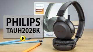 Słuchawki nauszne PHILIPS TAUH202BK [upl. by Droflim]