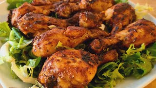 PIERNAS DE POLLO EN AIR FRYER  receta fácil y rica [upl. by Brahear]