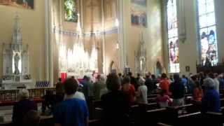 Emmanuel Catholic Church Opening Hymn Lift High the Cross [upl. by Anaerda]