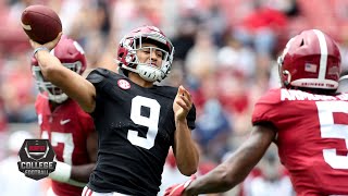 2021 Alabama Spring Game Highlights  ESPN College Football [upl. by Benis]