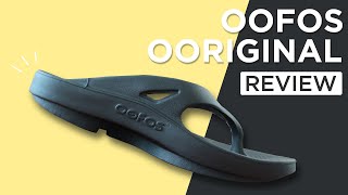 OOFOS OOriginal  Best Flip Flops for Plantar Fasciitis [upl. by Jemena745]