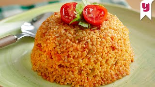 Bulgur Pilavı Tarifi  Ev Yemekleri Tarifleri  Yemekcom [upl. by Roland]