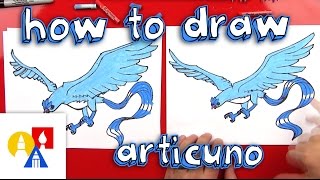 How To Draw Articuno Pokemon [upl. by Enrika509]