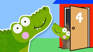 Silly Crocodile Knock Knock Jokes For Kids 4 [upl. by Nohsreg]