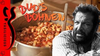 BUD SPENCER BOHNEN – gebackene Bohnen mit Speck – baked beans [upl. by Hakim541]