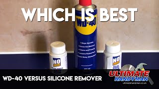 WD40 versus silicone remover [upl. by Zampino]