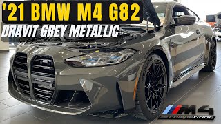 2021 BMW M4 Competition Individual Dravit Grey Metallic [upl. by Aleusnoc]