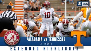 2 Alabama Crimson Tide vs Tennessee Volunteers Extended Highlights  CBS Sports HQ [upl. by Halsted425]