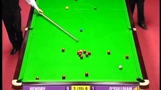 2004 World Snooker Championship SF Ronnie OSullivan vs Stephen Hendry Session 2 BBC [upl. by Fayth]