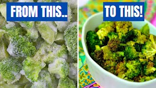 How to Air Fry Frozen Vegetables 5 EASY STEPS FOR PERFECT AIR FRYER VEGETABLES [upl. by Ednutey]