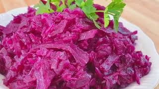 Tradycyjna kapusta czerwona kapusta modra  Traditional Red Cabbage Blue Cabbage [upl. by Juliet661]