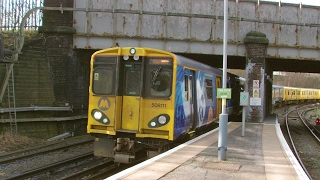 Half an Hour at 216  Birkenhead North Station 1022017  Class 507 508 terminus [upl. by Lemon]