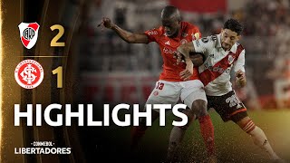 RIVER PLATE vs INTERNACIONAL  HIGHLIGHTS  CONMEBOL LIBERTADORES 2023 [upl. by Yurik]