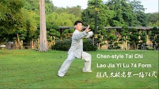 Chenstyle Tai Chi Lao Jia Yi Lu Old Frame First Routine 74 Form 陈氏太极老架一路74  Part 2 [upl. by Ycaj645]