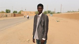 Niger Agadez town is meeting point for Europebound West African migrants [upl. by Sanferd896]