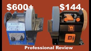 TORMEK vs WEN  12 YEARS as a pro 53000 Knives Sharpened [upl. by Atnauqal]