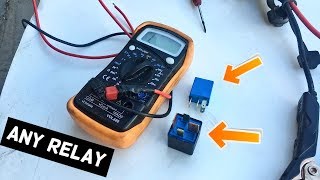 HOW TO TEST RELAY ANY RELAY [upl. by Calmas941]