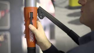 How To Use The RIDGID® RE 12M Manual Hydraulic Crimp Tool [upl. by Rus727]