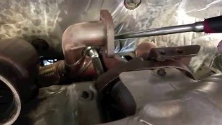 Ford 64 powerstroke turbo removal Tips and Tricks [upl. by Ressan]