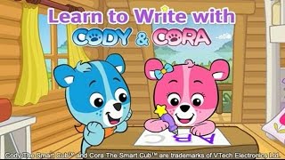 VTech InnoTab Software Learn to Write with Cody and Cora [upl. by Ahsenac]