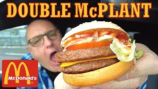 NEW McDonalds Double McPlant [upl. by Nohcim]