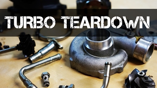 TURBO TEARDOWN  Take a look inside a Turbocharger [upl. by Angle55]