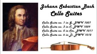 Johann Sebastian Bach  Cello suites in 432 Hz great for reading or studying [upl. by Isolt]