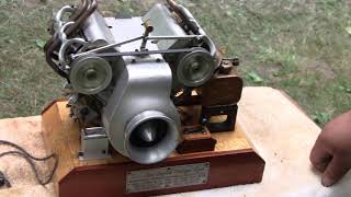 INCREDIBLE HOMEMADE V4 ENGINE from scratch [upl. by Nilyad666]