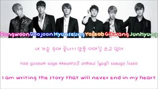 B2STBEAST 비스트 – FICTION Color Coded Lyrics RomEngHan 1080p [upl. by Taber]