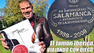 Salamanca y el Jamón Ibérico en Viajando con Diego [upl. by Idyak148]