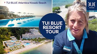 TUI BLUE Atlantica Nissaki Beach Greece  Resort Tour [upl. by Cristi400]