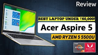 Acer Aspire 5  AMD Ryzen 5500U  Unboxing amp Review [upl. by Selfridge]