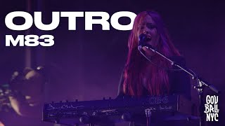 M83  quotOUTROquot Live at GOV BALL 2016 [upl. by Yalhsa]