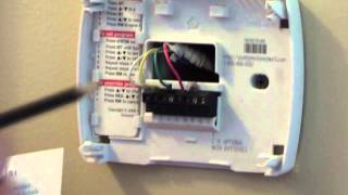 How to Wire a Sensi Thermostat  WIFI Thermostat [upl. by Malinda]