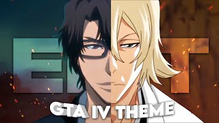 Aizen x Urahara  GTA IV Theme Edit [upl. by Gracye435]